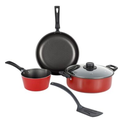 Batería Ekco 2879 Rojo 5pzas