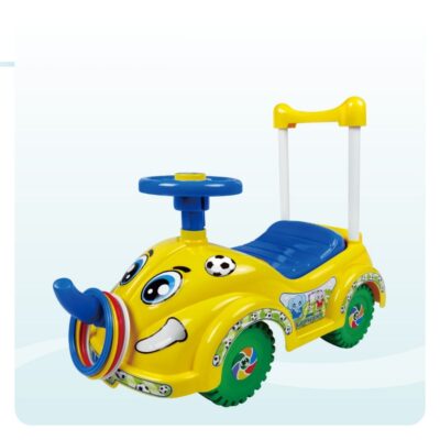 Carrito Montable MY-5503 Elefante Amarillo