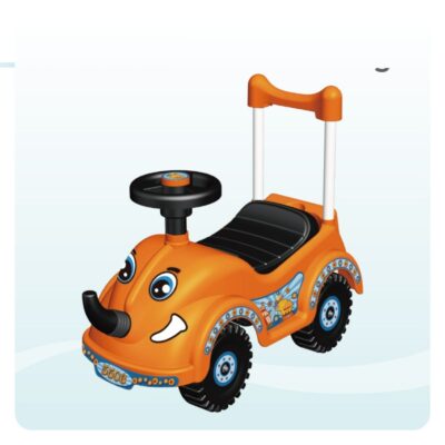 Carrito Montable MY-5503 Elefante Naranja