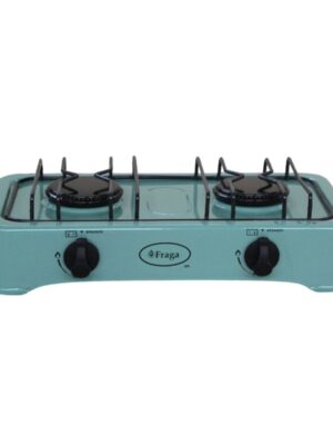 Parrilla de Mesa de 2 Quemadores Fraga P-802 Parrilla de Mesa IEM PSI51BB0
