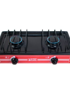 Parrilla de Mesa de 2 Quemadores Superflama 2Q-R Parrilla de Mesa de 2 Quemadores Superflama 2Q-R