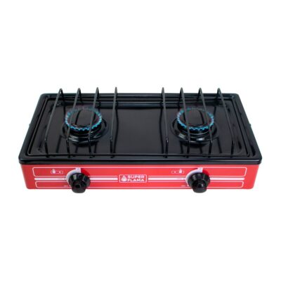 Parrilla de Mesa de 2 Quemadores Superflama 2Q-R