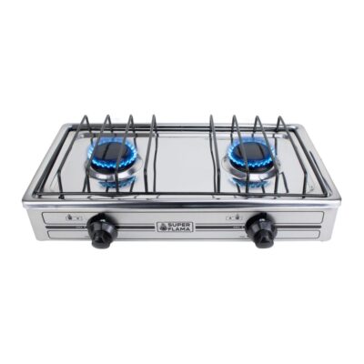 Parrilla de Mesa de 2 Quemadores Superflama 2Q-TA