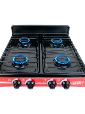 Parrilla de Mesa de 4 Quemadores Superflama 4Q-R Parrilla de Mesa de 4 Quemadores Superflama 4Q-R