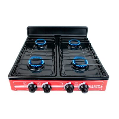 Parrilla de Mesa de 4 Quemadores Superflama 4Q-R