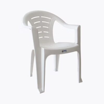 Silla P. Union 2033 Bangkok Con Brazos Color Blanca