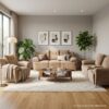 Sala Tokio Portavaso Beige